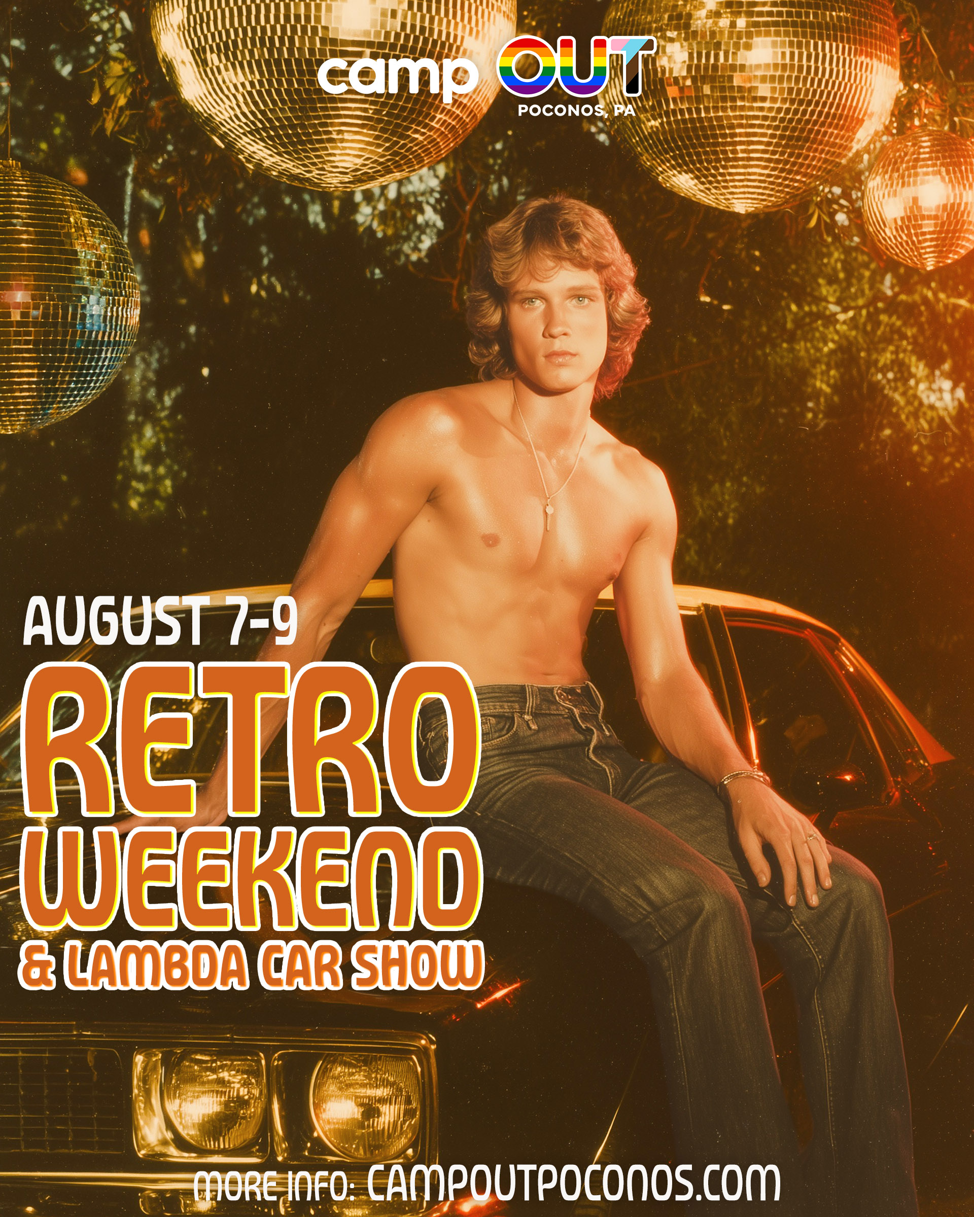 Retro Weekend & Lambda Car Show at Camp OUT Poconos