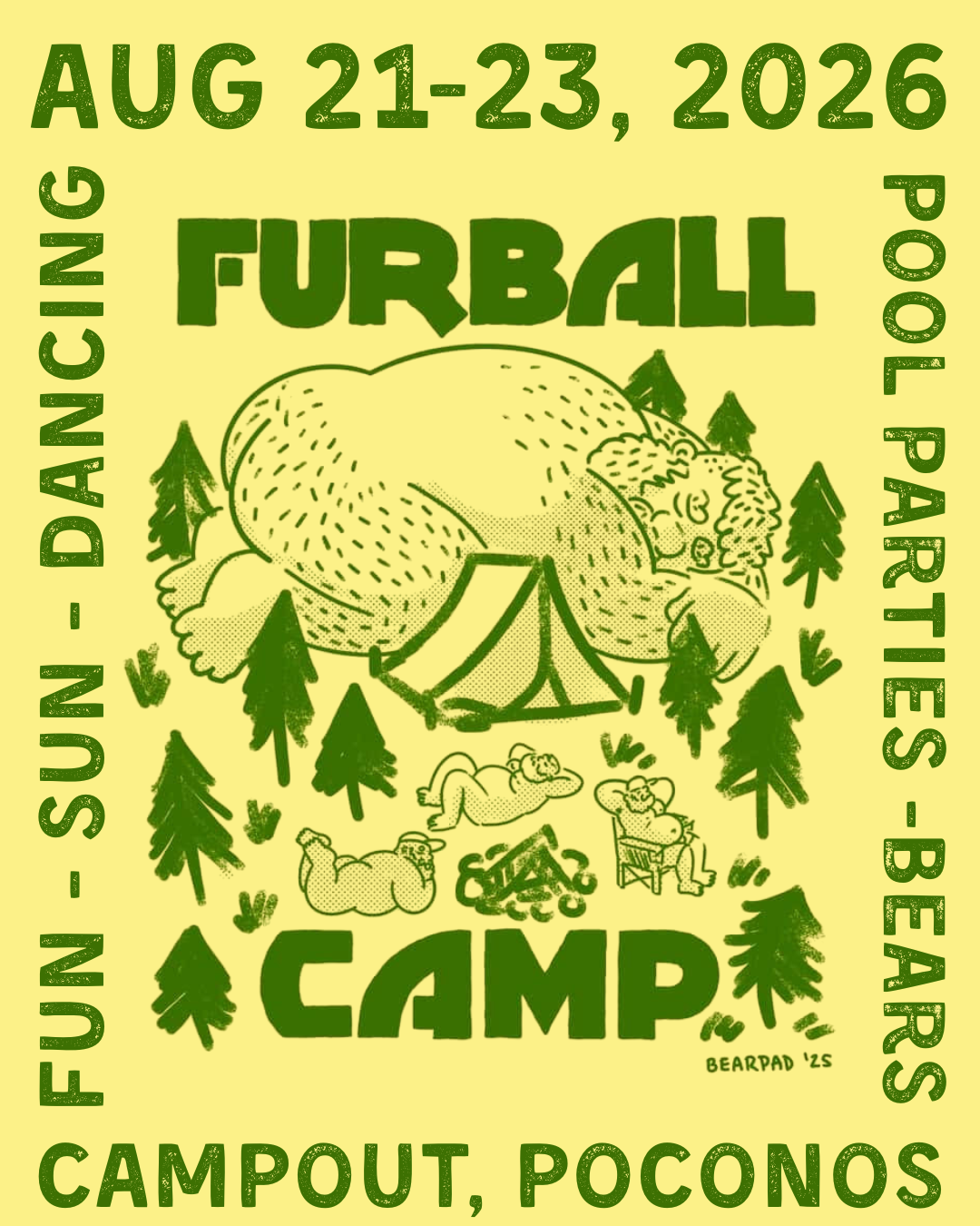 Camp FURBALL at Camp OUT Poconos