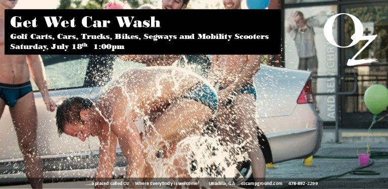 Get Wet Car Wash at OZ