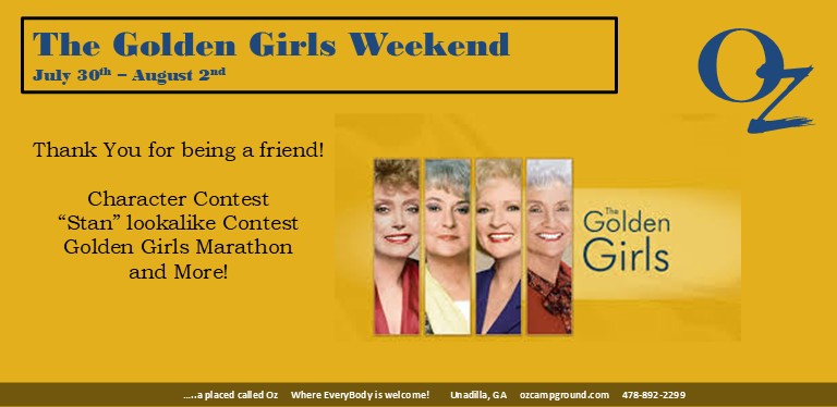 The Golden Girls Weekend
