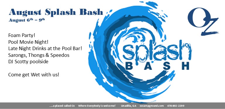 August Splash Bash