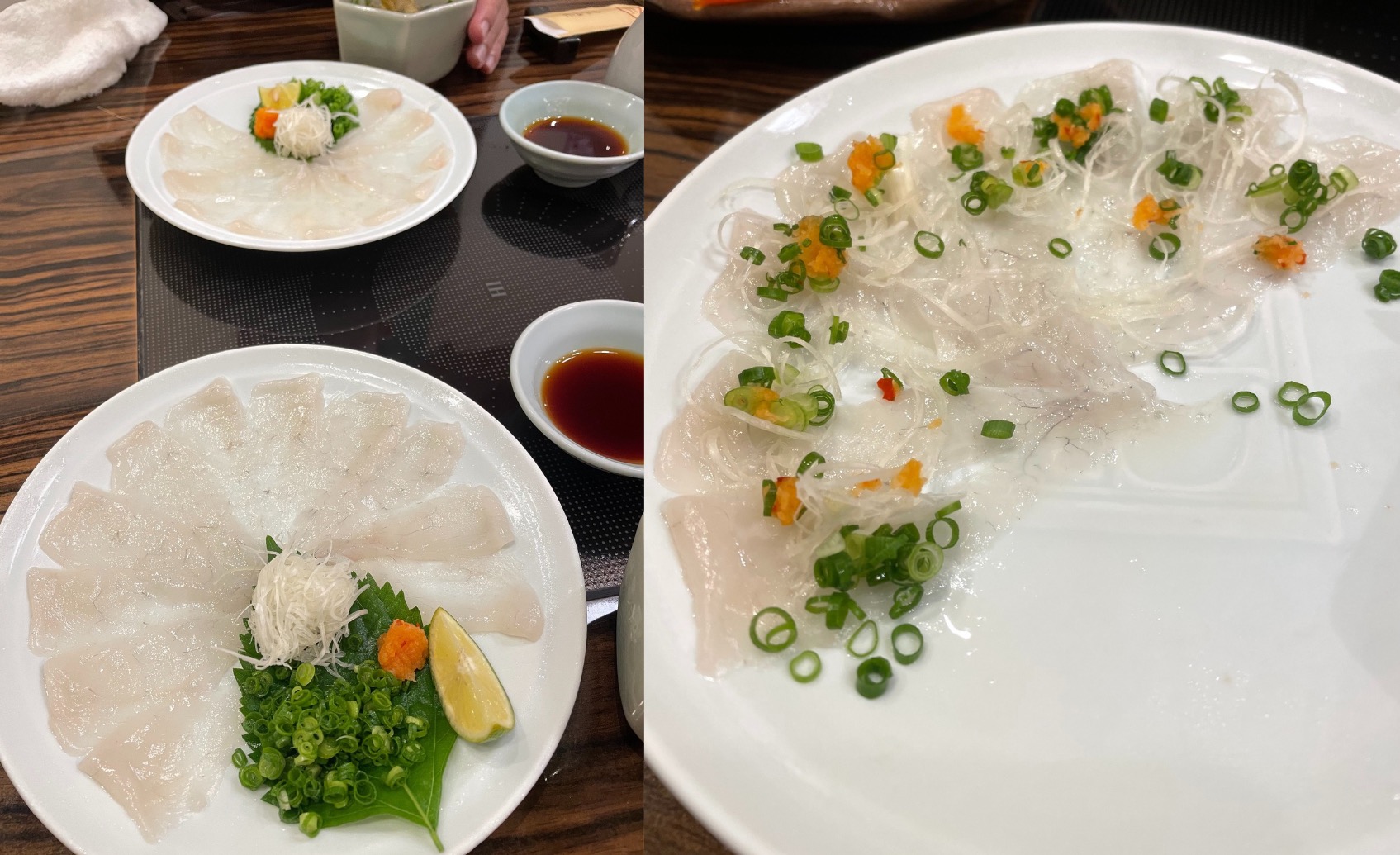 玄品河豚 京都祇園 - 河豚刺身