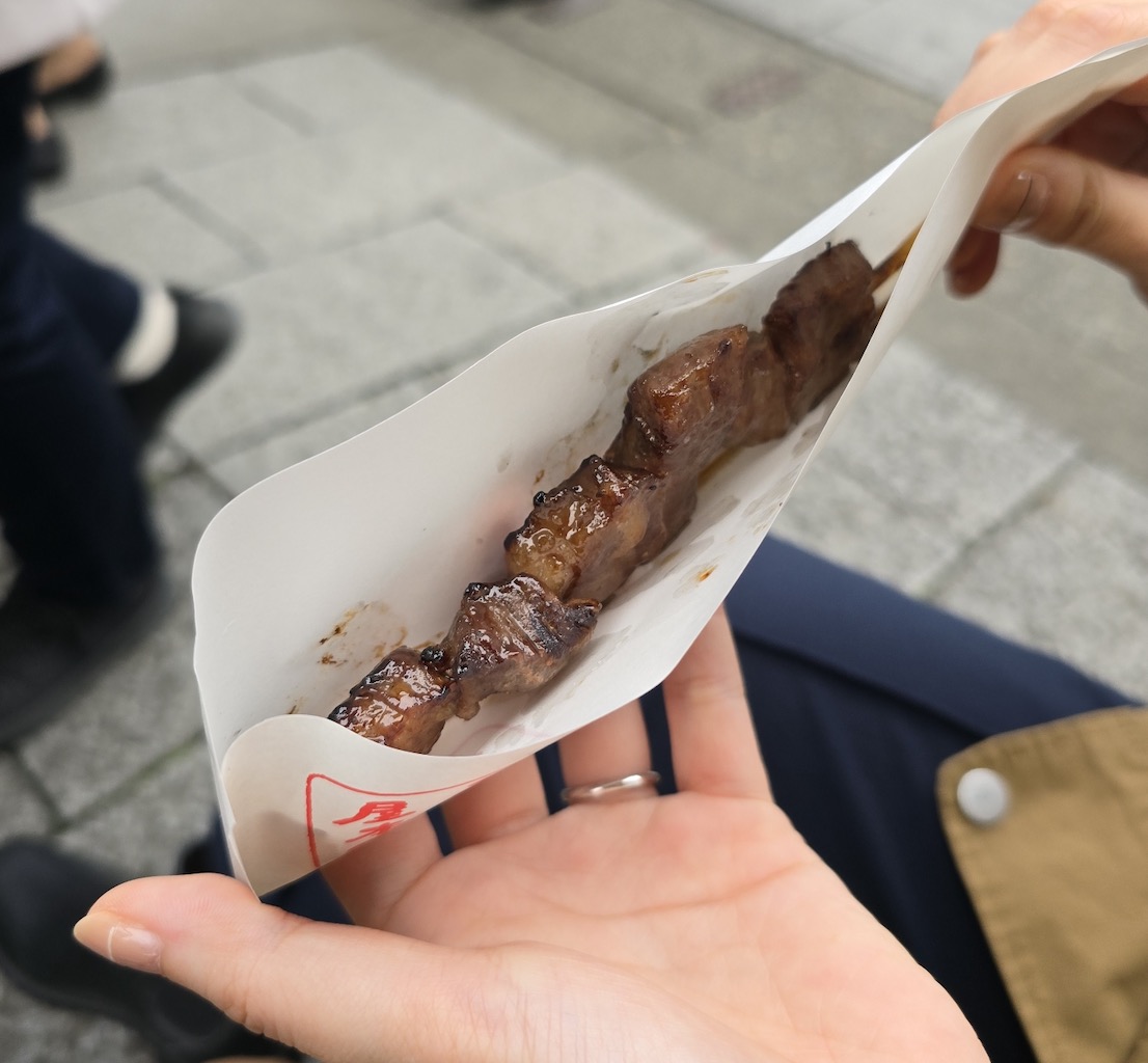 山御伊勢屋本舖 - 松阪牛串