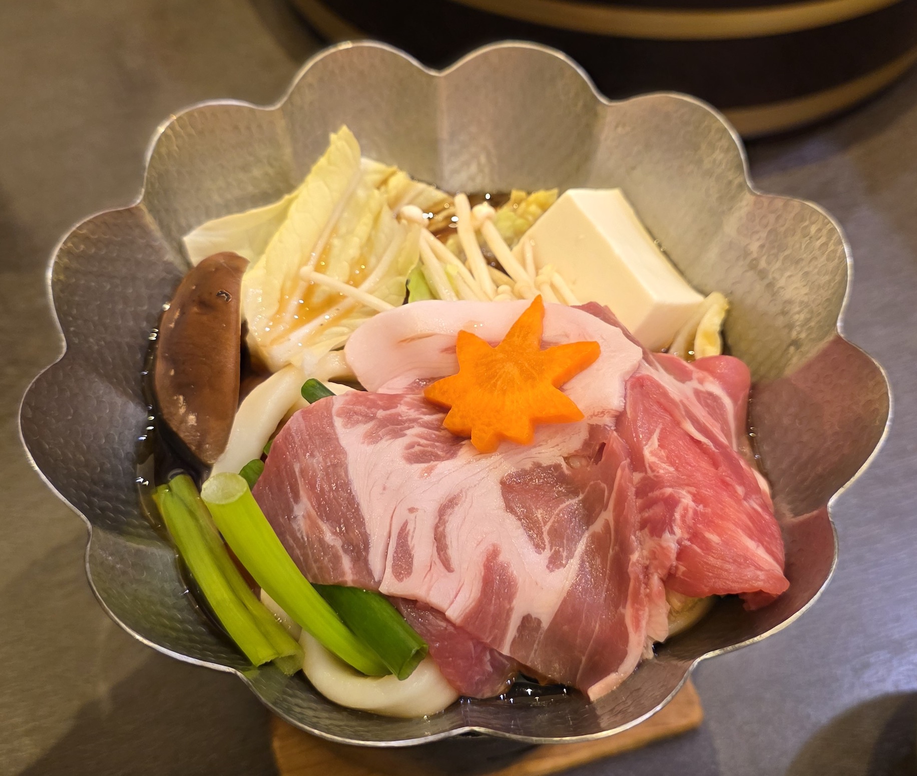 賢島寶生苑晚餐 - 伊勢之國健康豬與伊勢烏龍麵壽喜燒