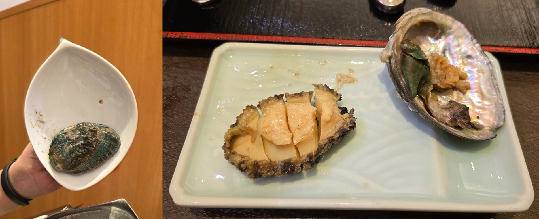 賢島寶生苑晚餐 - 活體姫鮑陶板燒