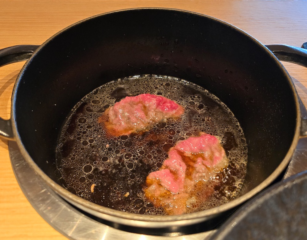 TSUKADA KITTE大阪店 - 被壽喜燒醬汁覆蓋的和牛