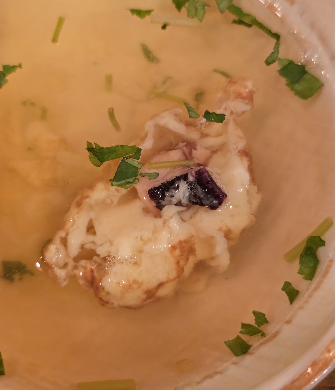 Takoan - 明石燒剖面