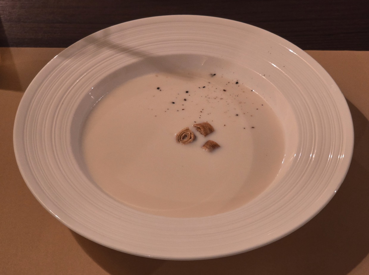 神戸牛ステーキ Vesta - 季節蔬菜濃湯