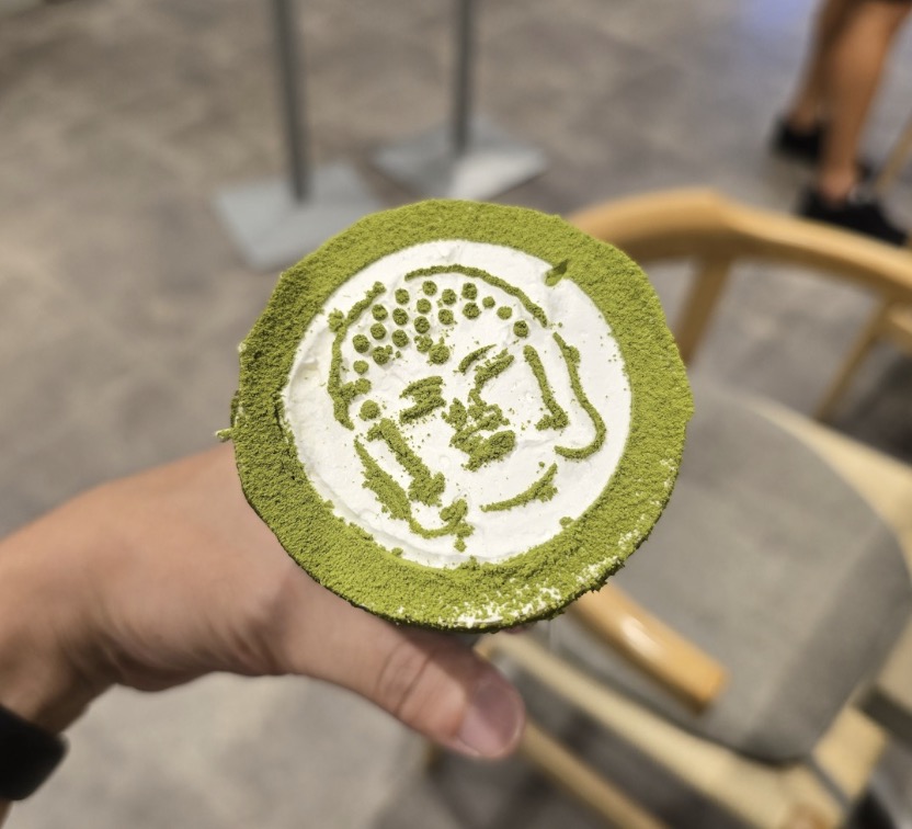 鎌倉茶屋たばねのし - 大佛抹茶可麗餅