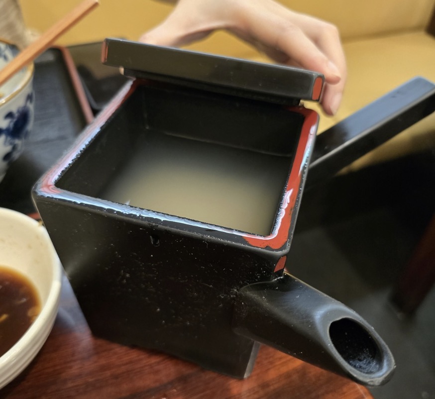 心洗庵 - 煮蕎麥麵的湯