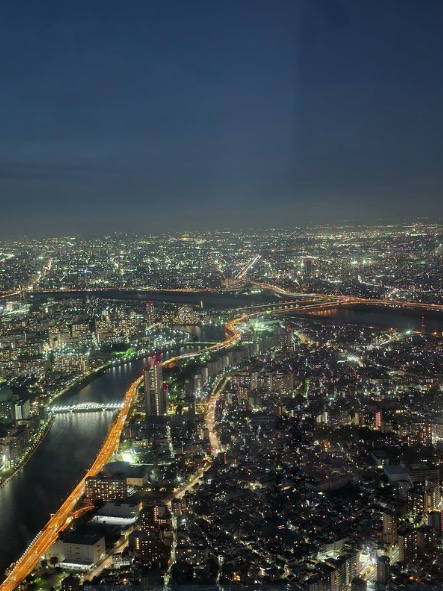 東京晴空塔 - 隅田川夜景