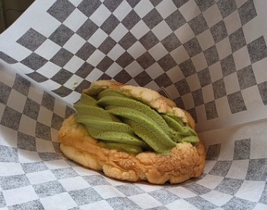 淺草花月堂 雷門店 - 抹茶冰淇淋菠蘿