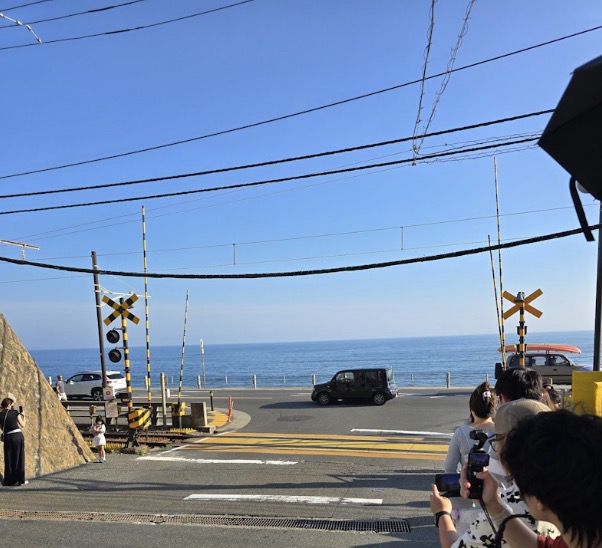 鐮倉高校前車站平交道