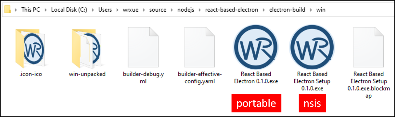 打包好的安裝檔