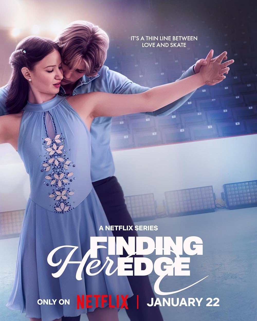 Locandina di Finding Her Edge - Passione sul ghiaccio (2026)
