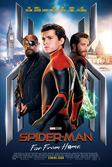 Locandina di Spiderman Far From Home (2019)