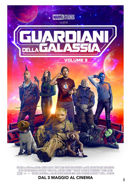 Locandina di Guardiani della Galassia vol.3 (2023)