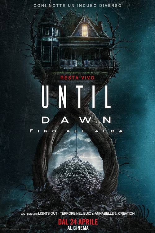 Locandina di Until Dawn - Fino all'alba (2025)
