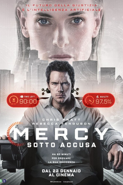 Locandina di Mercy - Sotto accusa (2026)