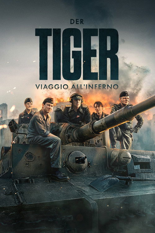 Locandina di Der Tiger - Viaggio all'inferno (2025)