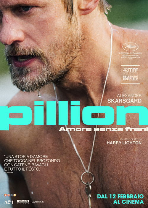 Locandina di Pillion - Amore senza freni (2025)