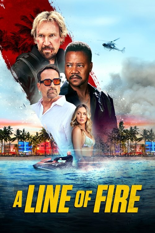 Locandina di A Line of Fire - Sotto tiro (2025)