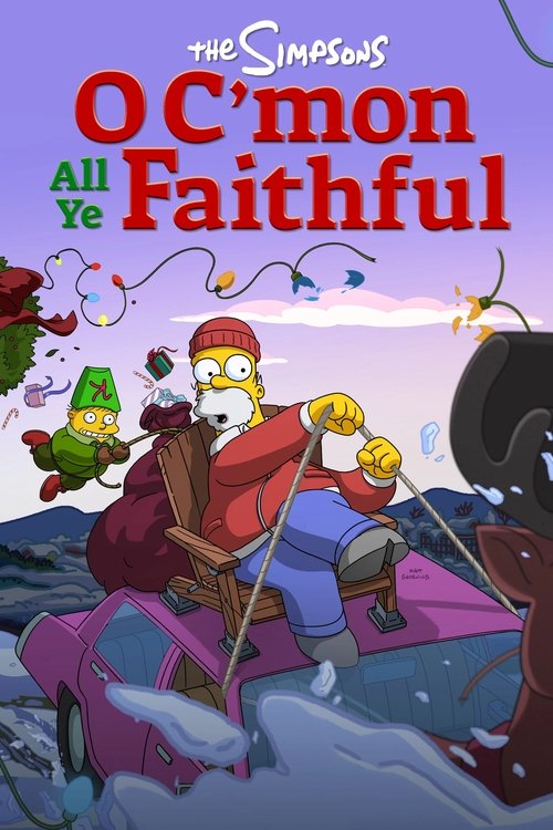 Locandina di I Simpson: O C’mon All Ye Faithful (2024)