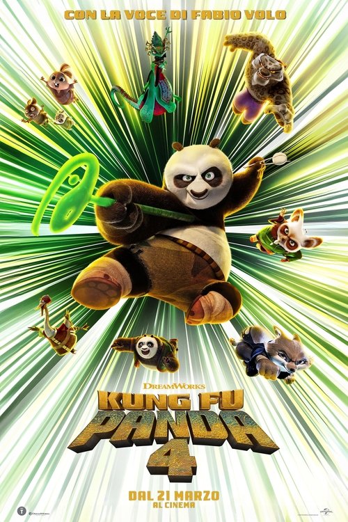 Locandina di Kung Fu Panda 4 (2024)