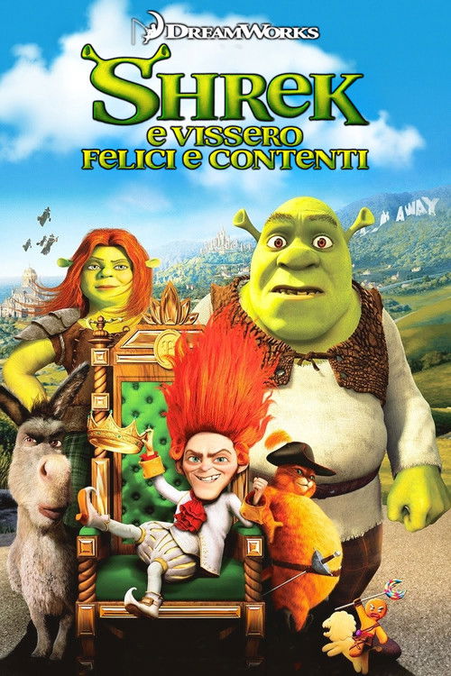 Locandina di Shrek e vissero felici e contenti (2010)