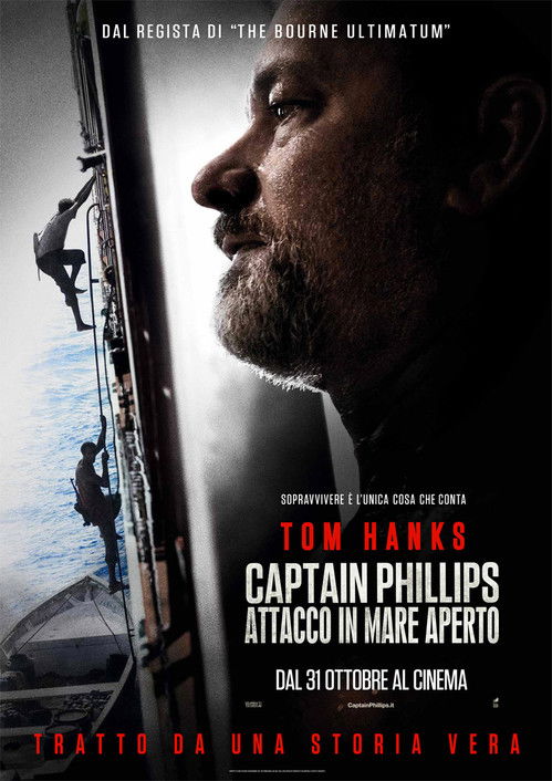 Locandina di Captain Phillips - Attacco in mare aperto (2013)