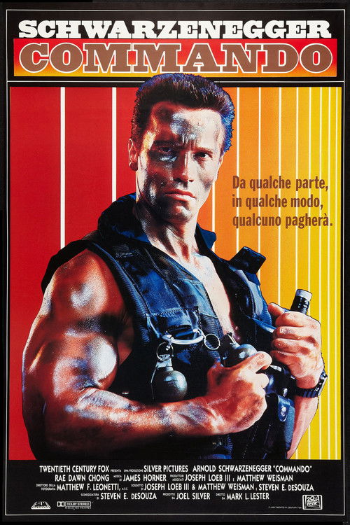 Locandina di Commando (1985)