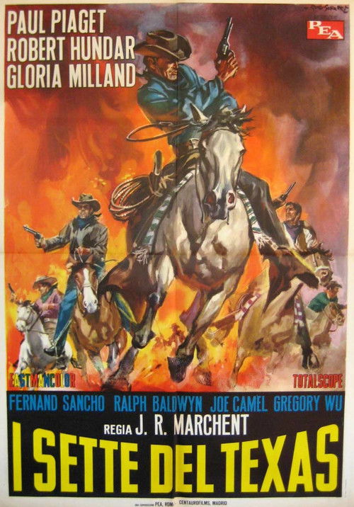 Locandina di I sette del Texas (1964)