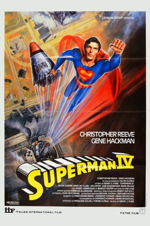 Locandina di Superman IV (1987)