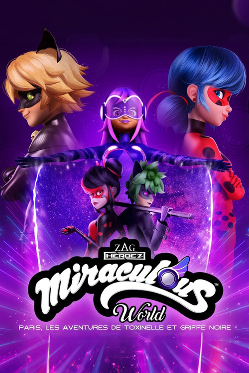 Locandina di Miraculous World - Parigi, Le avventure di Shadybug e Claw Noir (2023)