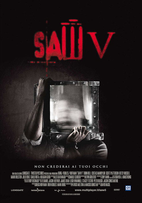 Locandina di Saw V (2008)