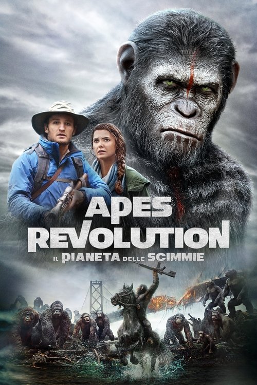 Locandina di Apes Revolution - Il pianeta delle scimmie (2014)