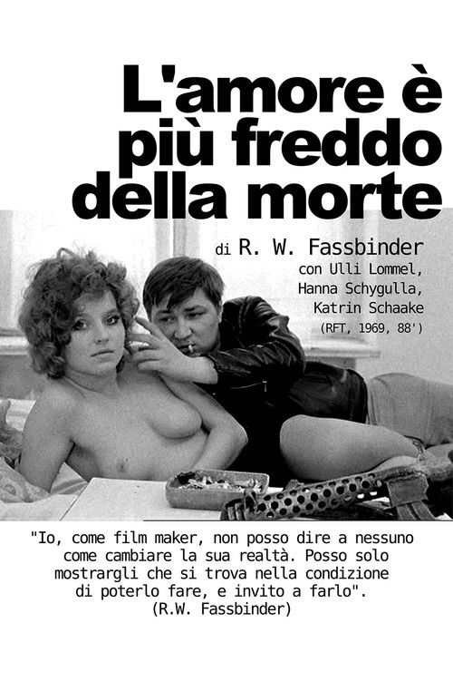 Locandina di L'amore è più freddo della morte (1970)