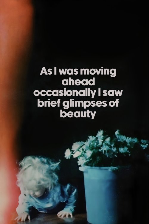 Locandina di As I Was Moving Ahead, Occasionally I Saw Brief Glimpses of Beauty (2000)