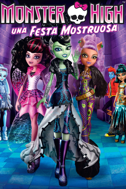 Locandina di Monster High - Una festa mostruosa (2012)