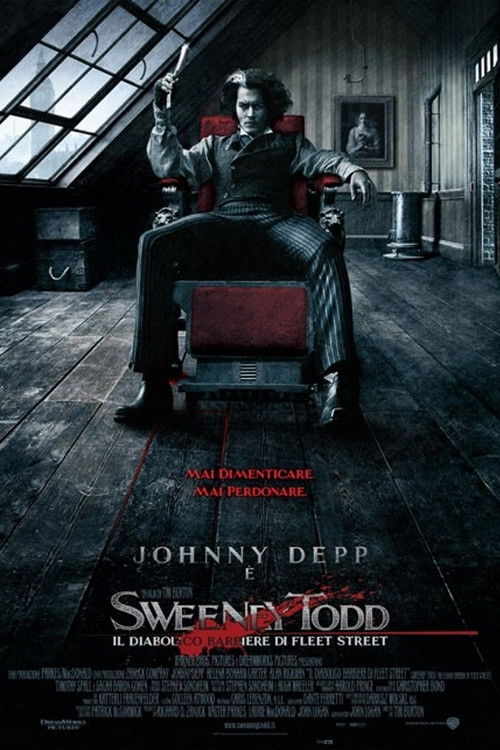 Locandina di Sweeney Todd - Il diabolico barbiere di Fleet Street (2007)