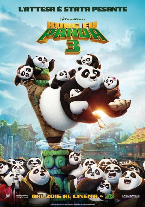 Locandina di Kung Fu Panda 3 (2016)