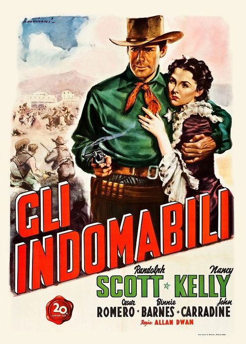 Locandina di Gli indomabili (1939)