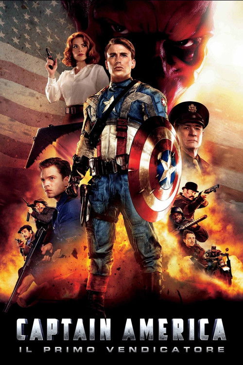 Locandina di Captain America - Il primo vendicatore (2011)
