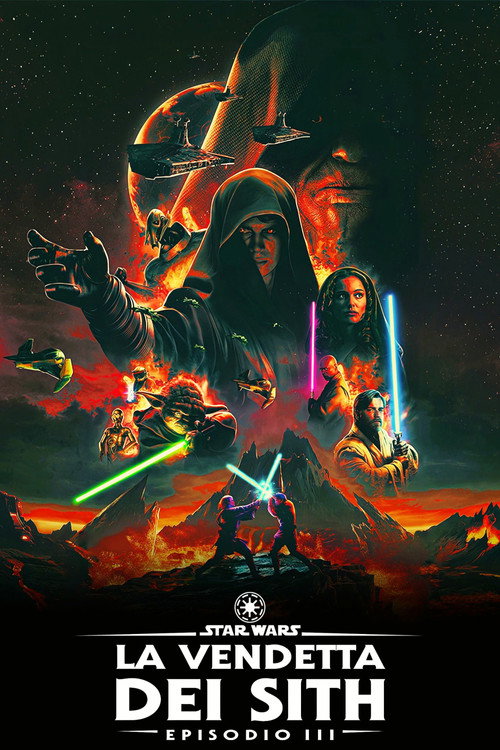 Locandina di Star Wars: Episodio III - La vendetta dei Sith (2005)