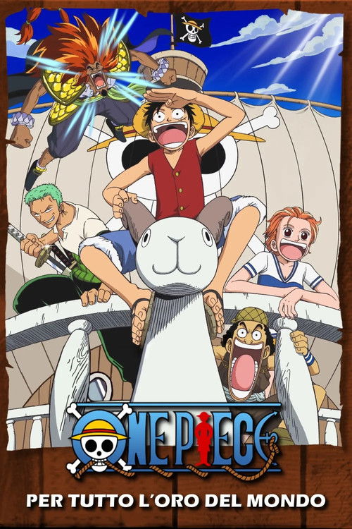 Locandina di One Piece - Per tutto l'oro del mondo (2000)