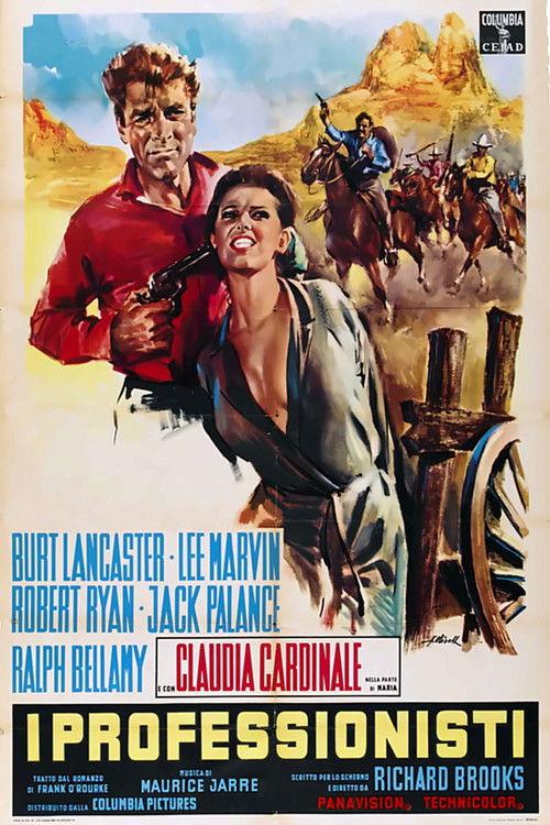 Locandina di I professionisti (1966)