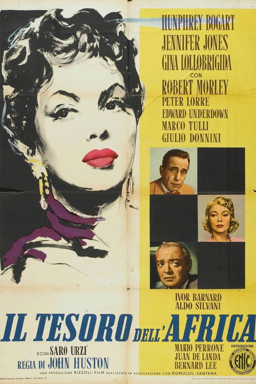 Locandina di Il tesoro dell'Africa (1953)