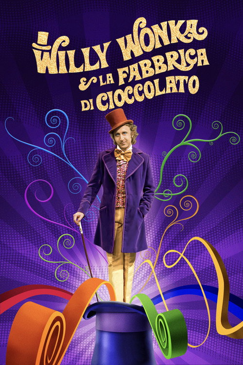Locandina di Willy Wonka e la fabbrica di cioccolato (1971)