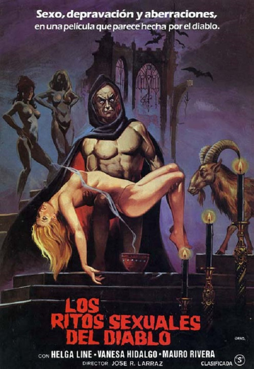 Locandina di Los Ritos Sexuales del Diablo (1982)