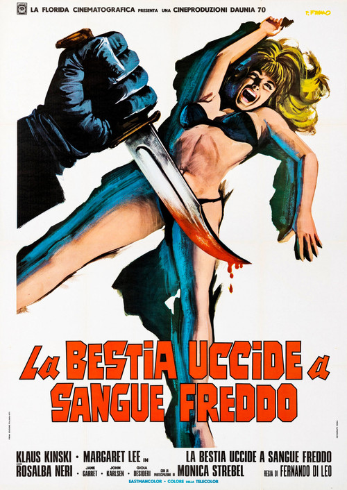Locandina di La bestia uccide a sangue freddo (1971)